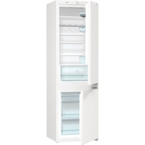 Gorenje RKI418EE1 Beépíthető Alulfagyasztós hűtőszekrény, bútorlap nélkül E Energiaosztály, Hűtő: 189L, Fagyasztó: 71L, Nofrost nélkül, Zajszint: 36 dB, Szél: 54 cm, Mag: 177.5 cm, Mély: 54.5 cm,