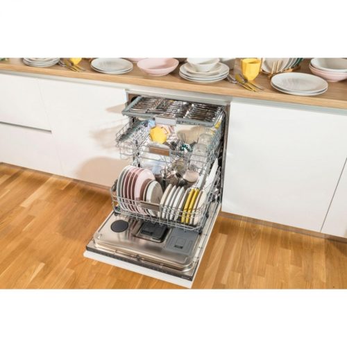 Gorenje GV693C60UVAD Beépíthető mosogatógép UltraClean, 16 teríték,9.6 L,7 prog.,39 dB,C,Felső evőeszk.,60 cm,Digit.kijelző,Autom.ajtónyit.