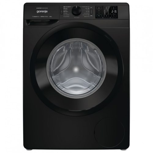 Gorenje WNEI84AS/B Elöltöltős mosógép A,8 kg,Normál mélység,1400 ford/perc,76 dB,Inverter motorral,Gőzfunkcióval