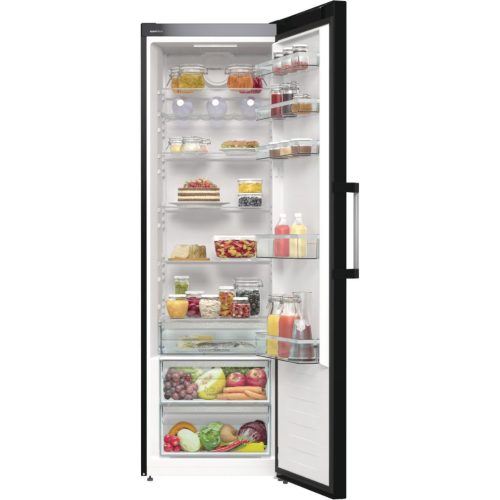 Gorenje R619DABK6 Egyajtós hűtőszekrény D,398L,Nofrost nélkül,38 dB,Szél: 59.5 cm,Mag: 185 cm,Mély: 66.3 cm