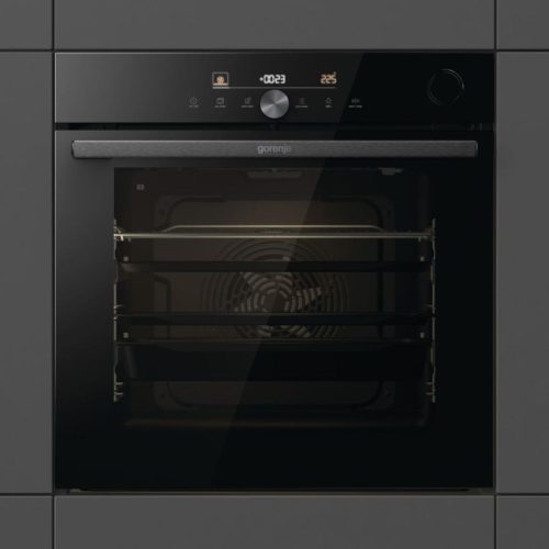 Gorenje BSA6747DGWI Beépíthető Sütő 12 funkcióval,77 L,Teleszkópos sütősín,Gőztisztítás