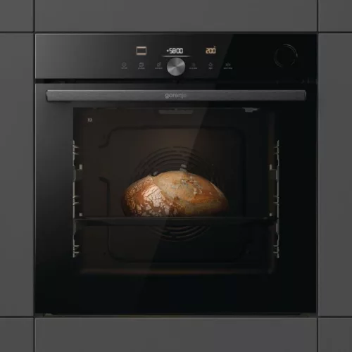 Gorenje BPSA6747DGWI Beépíthető Sütő 12 funkcióval,77 L,Teleszkópos sütősín,Pirolitikus