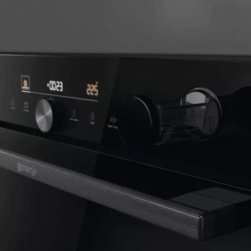Gorenje BPSA6747DGWI Beépíthető Sütő 12 funkcióval,77 L,Teleszkópos sütősín,Pirolitikus