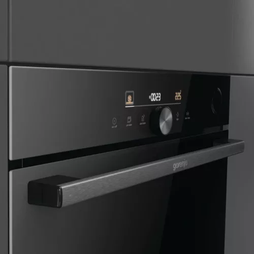 Gorenje BPSA6747DGWI Beépíthető Sütő 12 funkcióval,77 L,Teleszkópos sütősín,Pirolitikus
