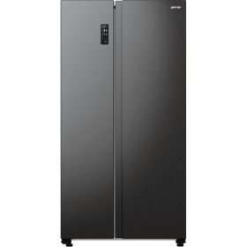   Gorenje NRR9185EABXL Side-by-side hűtőszekrény E,358L/192L,Nofrost,38 dB,Szél: 91 cm,Mag: 178.6 cm,Mély: 64.3 cm