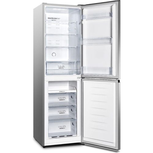 Gorenje NRK418DCS4 Alulfagyasztós hűtőszekrény D,171L/108L,Nofrosttal,36 dB,Szél: 55 cm,Mag: 182.5 cm,Mély: 55.7 cm