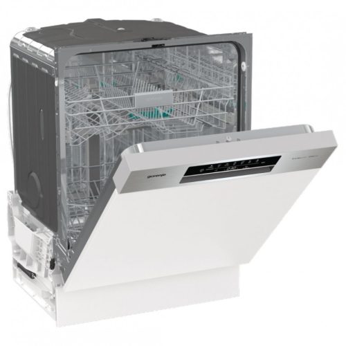Gorenje GI642E90 Beépíthető mosogatógép, 13 teríték,11 L,6 prog.,47 dB,E,Alsó evőeszk.,60 cm,Digit.kijelző,Autom.ajtónyit.nélkül