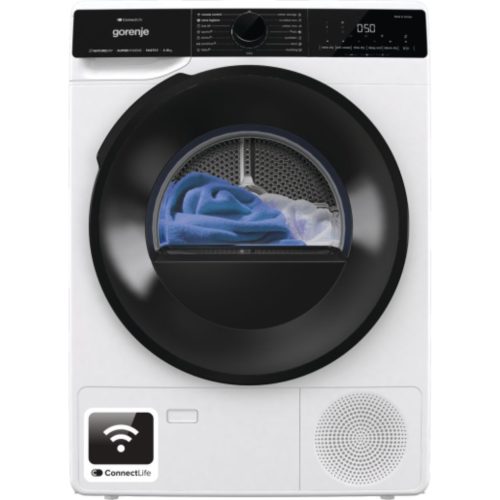 Gorenje DPNA92WIFI Hőszivattyús szárítógép A++ Energiaosztály, 9 kg, Zajszint: 64 dB, Inverter motor nélkül