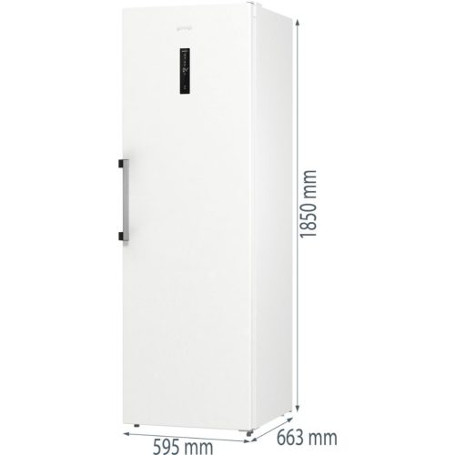 Gorenje R619DAW6 Egyajtós hűtőszekrény D,398L,Nofrost nélkül,38 dB,Szél: 59.5 cm,Mag: 185 cm,Mély: 66.3 cm