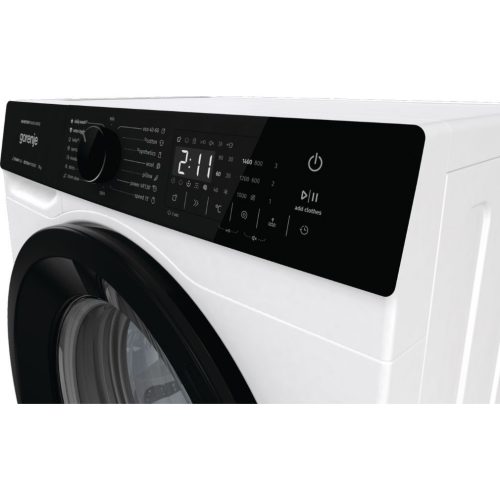 Gorenje WNHA74SASEU Elöltöltős mosógép A,7 kg,Keskeny mélység,1400 ford/perc,72 dB,Inverter motorral,Gőzfunkcióval