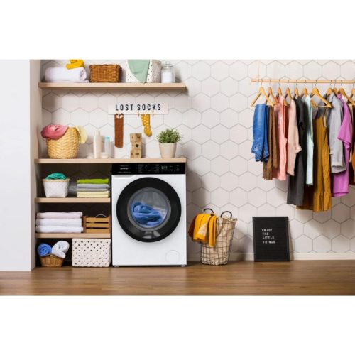 Gorenje WNHA74SASEU Elöltöltős mosógép A,7 kg,Keskeny mélység,1400 ford/perc,72 dB,Inverter motorral,Gőzfunkcióval