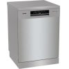 Gorenje GS643E90X Szabadonálló mosogatógép 16 teríték, 11 L fogyasztás, 6 program,  47 dB zajszint, E energia, Felső evőeszköztartó , 60 cm, Digit. kijelző, Automata ajtónyitás nélkül