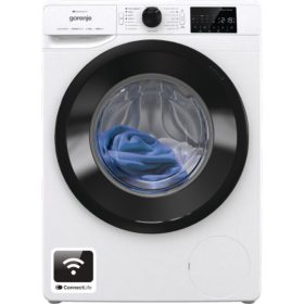   Gorenje WPNEI14A2SWIFI Elöltöltős mosógép A Energiaosztály, 10 kg, Normál mélység, 1400 fordulat/perc, Centrifugálási zajszint: 76 dB, Inverter motorral, Gőzfunkcióval