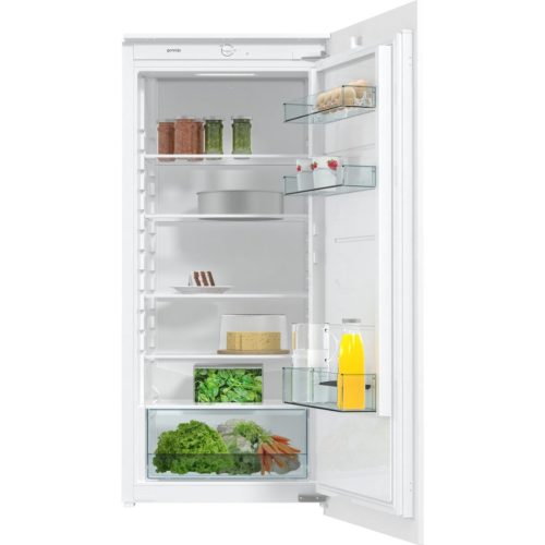 Gorenje RI412EE1 Beépíthető Egyajtós hűtőszekrény, E,199L,Nofrost nélkül,35 dB,Szél: 54 cm,Mag: 122.5 cm,Mély: 54.5 cm