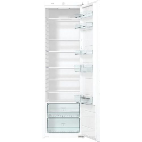 Gorenje RI418EE0 Beépíthető Egyajtós hűtőszekrény, E,301L,Nofrost nélkül,36 dB,Szél: 54 cm,Mag: 177.2 cm,Mély: 54.5 cm