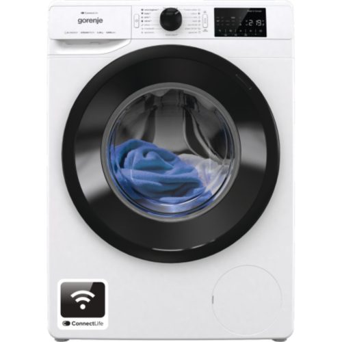 Gorenje WPNEI82A1SWIFI Elöltöltős mosógép A Energiaosztály, 8 kg, Normál mélység, 1200 fordulat/perc, Centrifugálási zajszint: 74 dB, Inverter motorral, Gőzfunkcióval