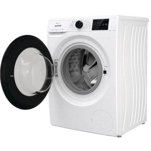 Gorenje WPNEI72ASWIFI Elöltöltős mosógép A Energiaosztály, 7 kg, Normál mélység, 1200 fordulat/perc, Centrifugálási zajszint: 74 dB, Inverter motorral, Gőzfunkcióval