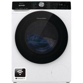   Gorenje WNS84A2TWIFI Elöltöltős mosógép A Energiaosztály, 8 kg, Normál mélység, 1400 fordulat/perc, Centrifugálási zajszint: 76 dB, Inverter motorral, Gőzfunkció 