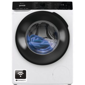   Gorenje WPNA94A1PWIFI Elöltöltős mosógép A-10% Energiaosztály, 9 kg, Normál mélység, 1400 fordulat/perc, Centrifugálási zajszint: 76 dB, Inverter motorral, Gőzfunkcióval