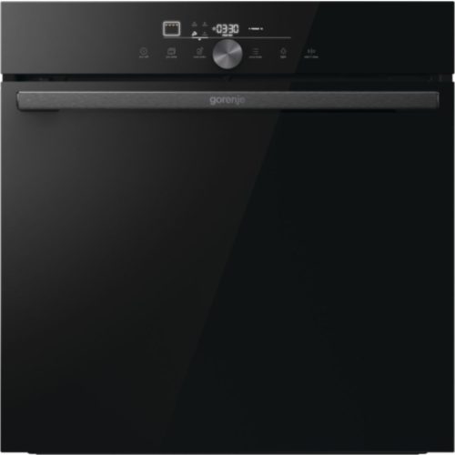 Gorenje GO66E PIZZA 350C Beépíthető Gőzsütő 23 funkcióval, Digit. Kijelzővel, 77 L, Teleszkópos sütősín, Öntisztító funkció: Könnyen tisztítható
