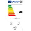 Indesit LI7 S2E W Alulfagyasztós hűtőszekrény E,196L/111L,Nofrost nélkül,39 dB,Szél: 60 cm,Mag: 176 cm,Mély: 65.5 cm