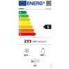 Indesit LI7 S2E S Alulfagyasztós hűtőszekrény E,196L/111L,Nofrost nélkül,39 dB,Szél: 59.5 cm,Mag: 176 cm,Mély: 65.5 cm