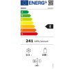 Indesit LI8 S2E X Alulfagyasztós hűtőszekrény E,228L/111L,Nofrost nélkül,39 dB,Szél: 60 cm,Mag: 189 cm,Mély: 65.5 cm