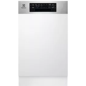   Electrolux EEM43300IX Beépíthető mosogatógép, 10 teríték,9.9 L,8 prog.,44 dB,D,Felső evőeszk.,45 cm,Digit.kijelző,Autom.ajtónyit.