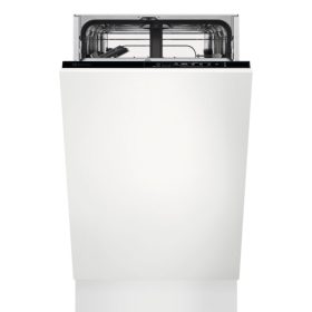  Electrolux EEA12100L Beépíthető mosogatógép, 9 teríték,9.9 L,5 prog.,49 dB,F,Alsó evőeszk.,45 cm,Autom.ajtónyit.