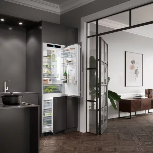 Liebherr SICNdi 5153 Beépíthető Alulfagyasztós hűtőszekrény, D,184L/70L,Nofrost,34 dB,Szél: 56 cm,Mag: 177 cm,