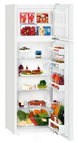 Liebherr CTPe 251 Felülfagyasztós hűtőszekrény E,218L/52L,Nofrost nélkül,37 dB,Szél: 55 cm,Mag: 157 cm,Mély: 63 cm,