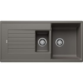   Blanco ZIA 6S Silgránit Vulkánszürke színű Gránit mosogatótál (527390)