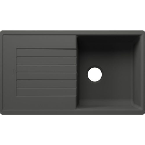 Blanco ZIA 5S Silgránit Vulkánszürke színű Gránit mosogatótál (527387)