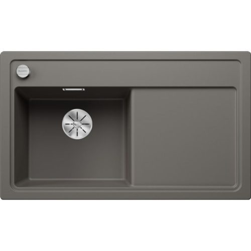 Blanco ZENAR 45S Silgránit Vulkánszürke színű-EXC balos fa tart.Gránit mosogatótál (527358)