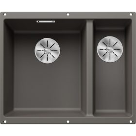   Blanco SUBLINE 340/160-U Silgránit Vulkánszürke színű balos exc.n.Gránit mosogatótál (527345)