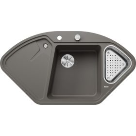   Blanco DELTA II PD Vulkánszürke színű tart.Gránit mosogatótál (527238)