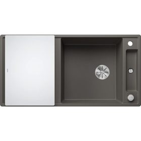   Blanco AXIA III XL 6S Silgránit Vulkánszürke színű üveg tart.Gránit mosogatótál (527234)
