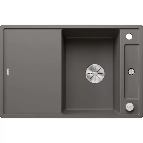 Blanco AXIA III 45S Silgránit Vulkánszürke színű-EXC üveg tart.Gránit mosogatótál (527218)