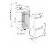 Liebherr ICBb 5152 Beépíthető Alulfagyasztós hűtőszekrény, bútorlap nélkül