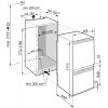 Liebherr ICBc 5182 Beépíthető Alulfagyasztós hűtőszekrény, bútorlap nélkül
