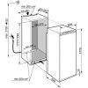 Liebherr SIFNAe 518-Jobb Beépíthető fagyasztószekrény, bútorlap nélkül