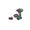 Bosch AdvancedDrill 18 Akkus fúrócsavarozó + Tokmányadapter (2x2,5Ah) kofferben (06039B5006)