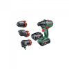 Bosch AdvancedDrill 18 Akkus fúrócsavarozó + Adapterek (2x2,5Ah) kofferben (06039B5008)