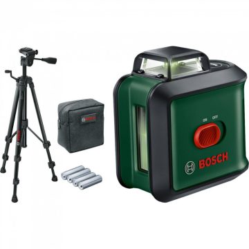   Bosch UniversalLevel 360 Keresztvonalas zöld szintezőlézer + TT 150 Állvány (0603663E03)