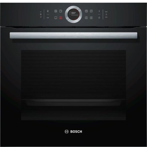 Bosch HBG635BB1 Beépíthető Sütő 13 funkcióval,71 L,Teleszkópos sütősín nélkül,Hidrolitikus öntisztítás