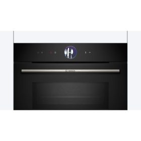   Bosch CMG7761B1 Beépíthető Sütő és Mikrohullámú Beépíthető Sütő,45 L,Teleszkópos sütősín nélkül,Pirolitikus öntisztítás