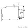 Bosch CMG7761B1 Beépíthető Sütő és Mikrohullámú Beépíthető Sütő, Digit. Kijelzővel, 45 L, Teleszkópos sütősín nélkül, Öntisztító funkció: Pirolitikus öntisztítás