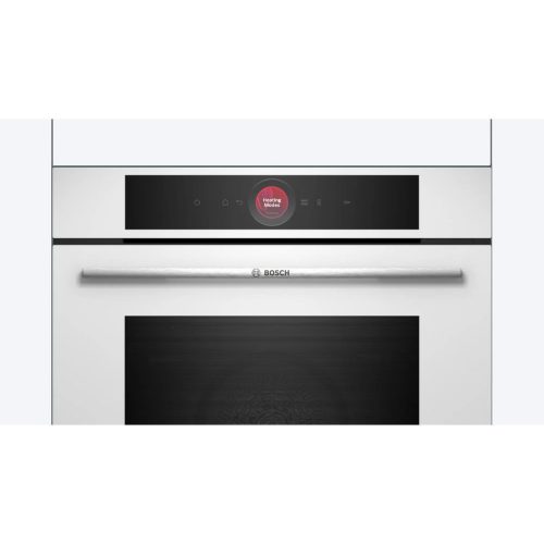Bosch HBG7741W1 Beépíthető Sütő 14 funkcióval,71 L,Teleszkópos sütősín nélkül,Pirolitikus