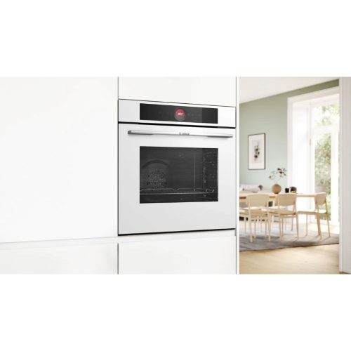 Bosch HBG7741W1 Beépíthető Sütő 14 funkcióval,71 L,Teleszkópos sütősín nélkül,Pirolitikus