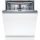 Bosch SMV4EVX00E Beépíthető mosogatógép, bútorlap nélkül 14 teríték, 9 L fogyasztás, 6 program,  44 db zajszint, C energiaosztály, Felső evőeszköztartó tálca, 60 cm, Digit. kijelző